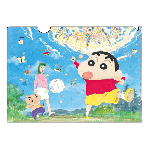 クレヨンしんちゃん クリアファイル 2023カレンダー 激突! ラクガ